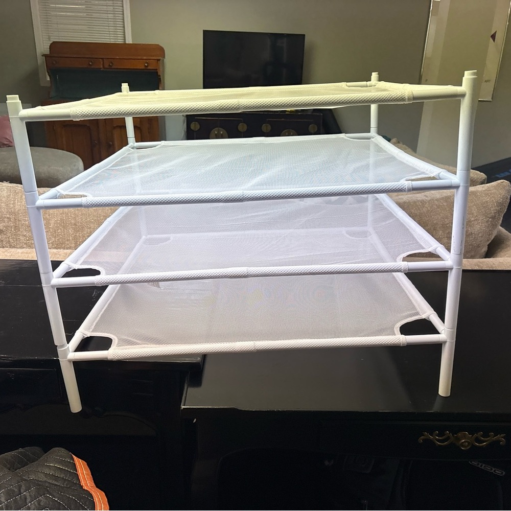 White 3-Tier Drying Rack